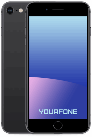 iPhone 7 Black Front and Back